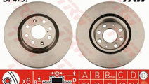 Disc frana Fiat PUNTO Van (199) 2008-2016 #3 00000...