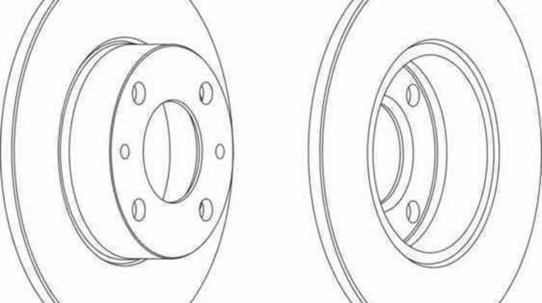 Disc frana FIAT REGATA 138 Producator FERODO DDF083