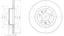 Disc frana FIAT SCUDO (272, 270) (2007 - 2016) DEL...