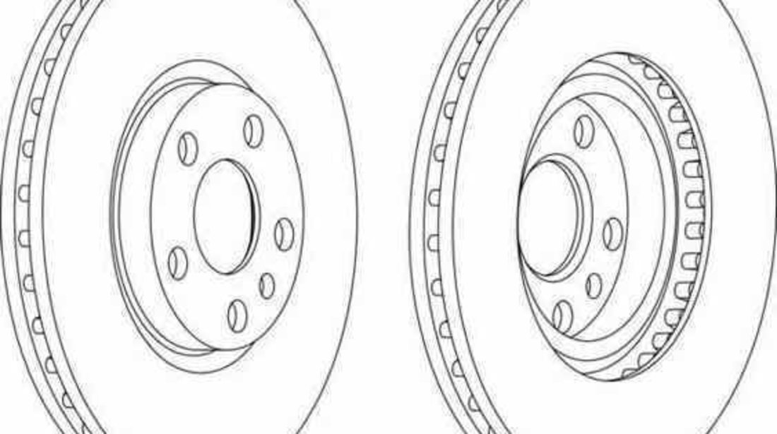 Disc frana FIAT SCUDO caroserie 220L FERODO DDF760