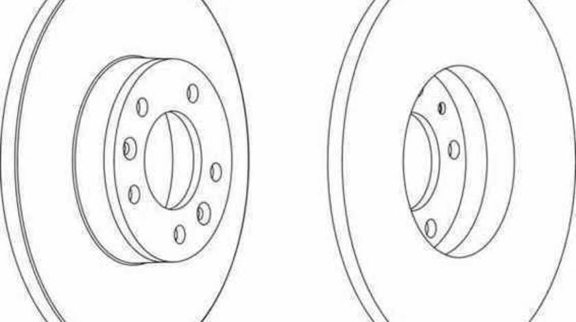 Disc frana FIAT SCUDO caroserie 270 FERODO DDF1602