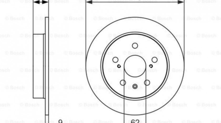 Disc frana Fiat SEDICI 2006-2016 #2 0986479047