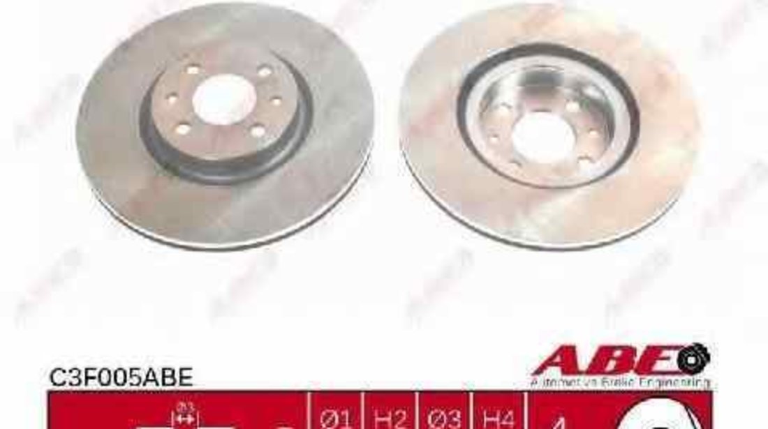 Disc frana FIAT STILO Multi Wagon 192 ABE C3F005ABE