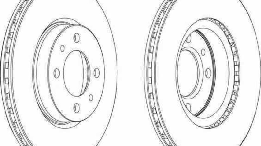 Disc frana FIAT TIPO 160 FERODO DDF521