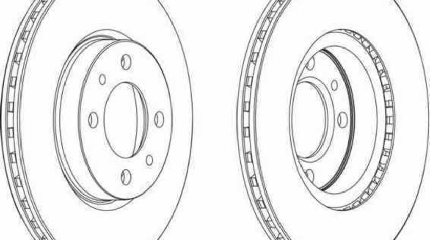 Disc frana FIAT TIPO 160 FERODO DDF521