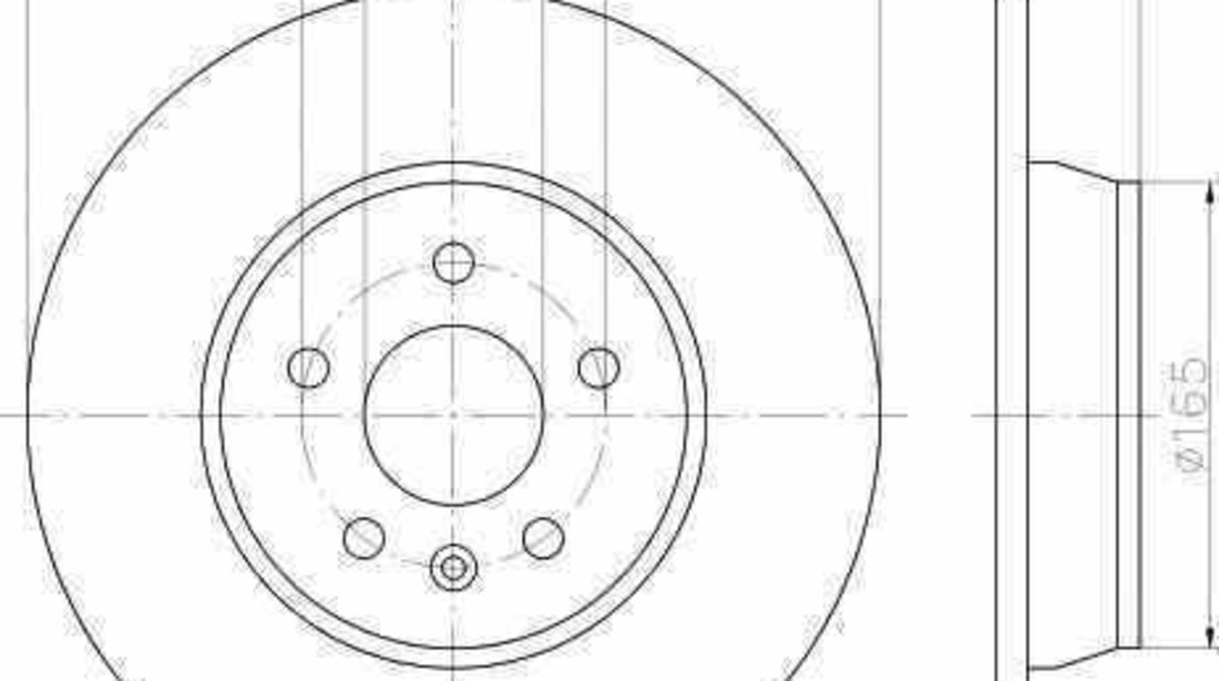 Disc frana FORD AUSTRALIA KUGA (TE) TEXTAR 92159300