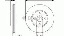 Disc frana FORD B-MAX (JK) (2012 - 2016) BOSCH 0 9...