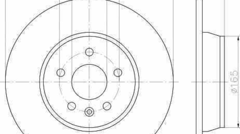 Disc frana FORD (CHANGAN) S-MAX MPV (BWS) TEXTAR 92159300