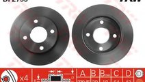 Disc frana FORD COURIER (F3L, F5L) (1991 - 1996) T...