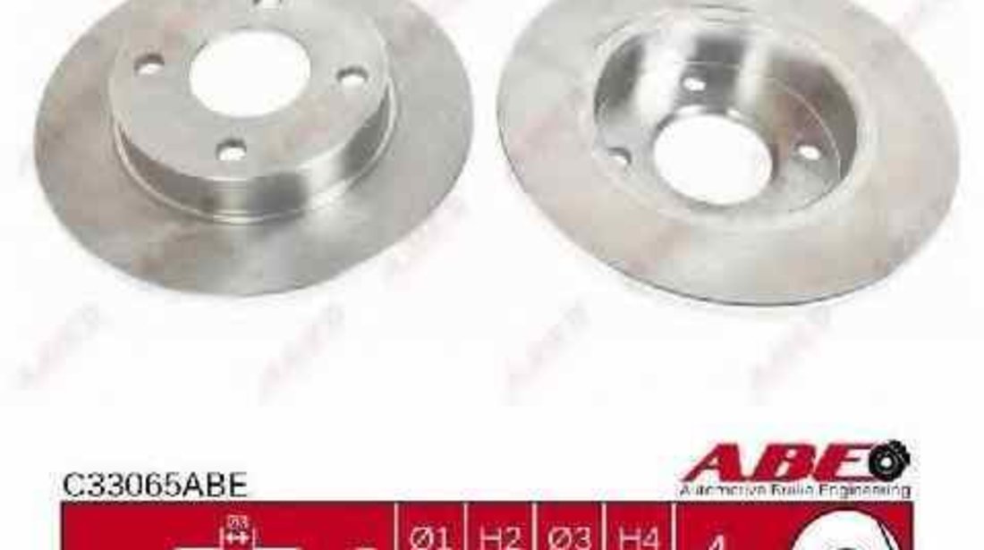 Disc frana FORD FIESTA caroserie J5 J3 ABE C33065ABE