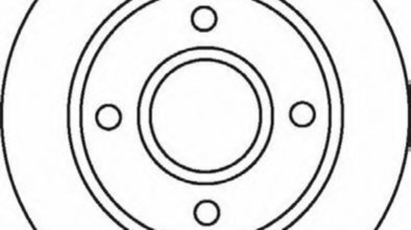 Disc frana FORD FIESTA IV (JA, JB) (1995 - 2002) JURID 562078JC piesa NOUA