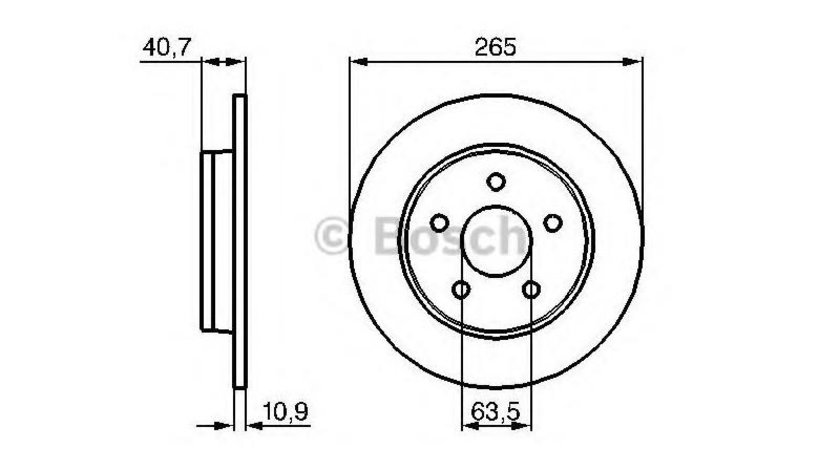 Disc frana Ford FOCUS C-MAX 2003-2007 #3 08A02920