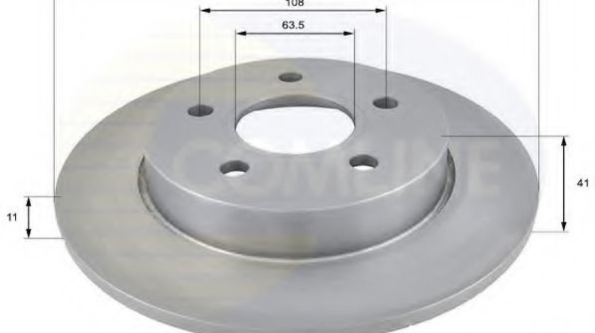 Disc frana FORD FOCUS C-MAX (2003 - 2007) COMLINE ADC1228 piesa NOUA