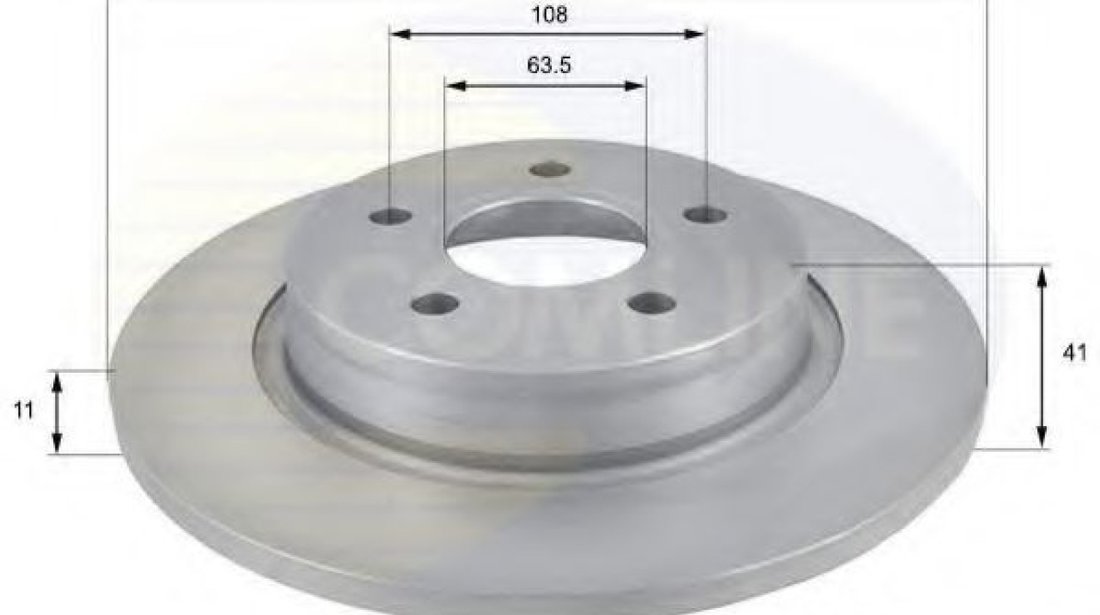 Disc frana FORD FOCUS C-MAX (2003 - 2007) COMLINE ADC1229 piesa NOUA