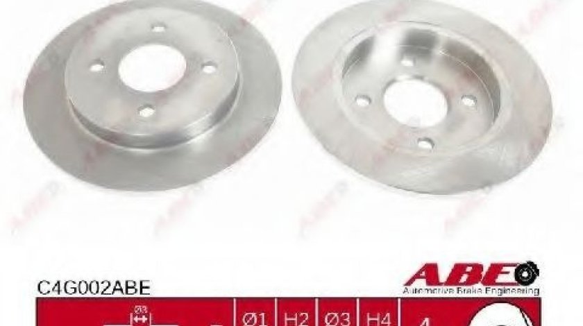 Disc frana FORD FOCUS Combi (DNW) (1999 - 2007) ABE C4G002ABE piesa NOUA