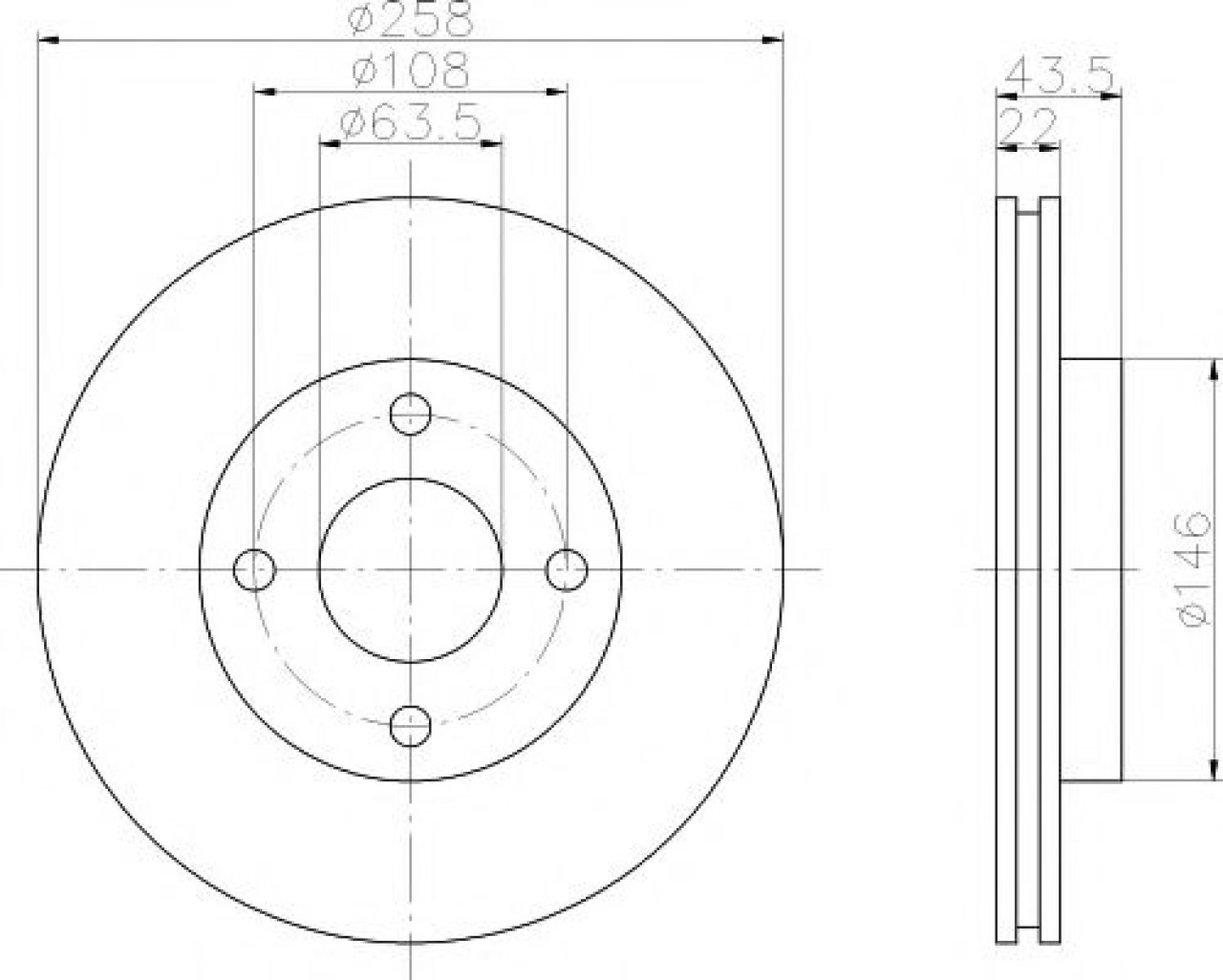 Disc frana FORD FOCUS (DAW, DBW) (1998 - 2007) TEXTAR 92096203 piesa NOUA