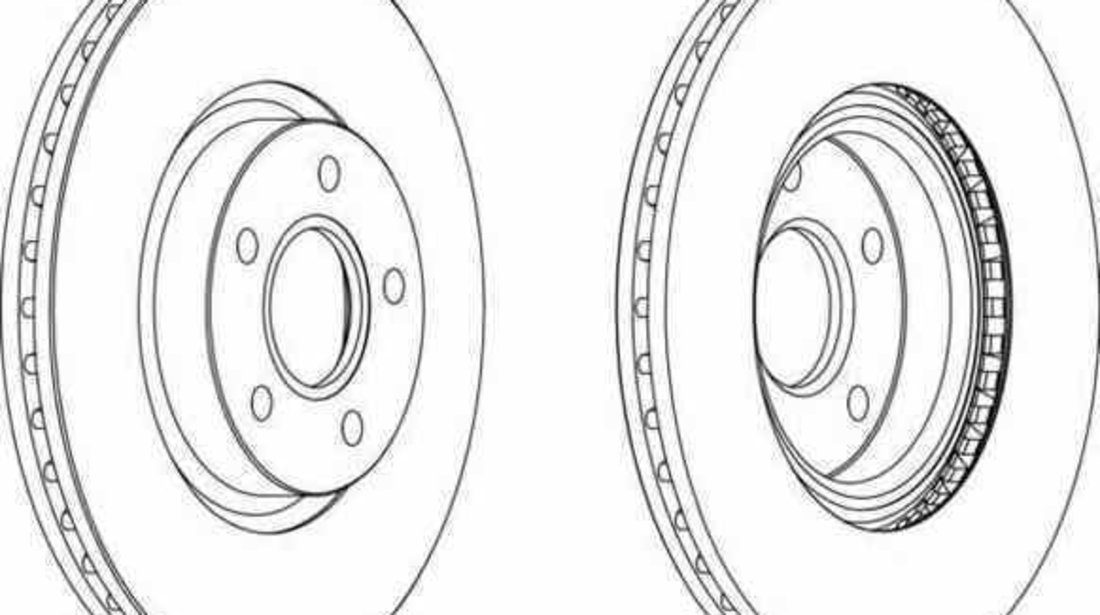 Disc frana FORD FOCUS III FERODO DDF1225