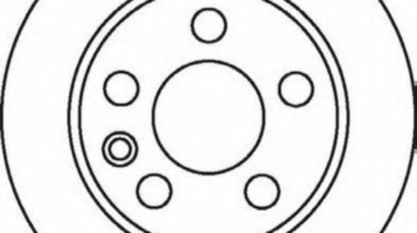 Disc frana FORD GALAXY (WGR) (1995 - 2006) JURID 562057JC piesa NOUA