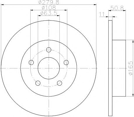 Disc frana FORD KUGA II (DM2) (2012 - 2016) TEXTAR 92238903 piesa NOUA