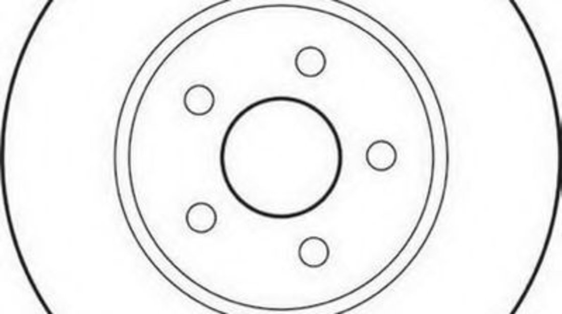 Disc frana FORD MONDEO III (B5Y) (2000 - 2007) JURID 562180JC piesa NOUA