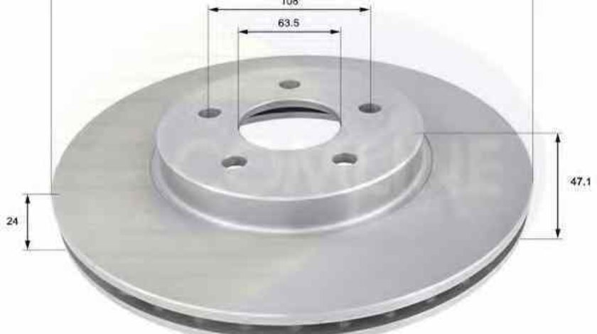 Disc frana FORD MONDEO III B5Y COMLINE ADC1215V