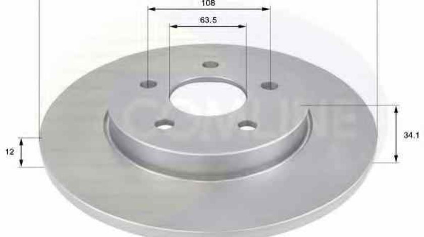 Disc frana FORD MONDEO III B5Y COMLINE ADC1219