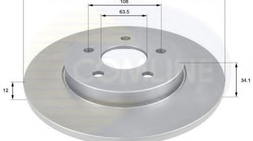 Disc frana FORD MONDEO III Combi (BWY) (2000 - 2007) COMLINE ADC1219 piesa NOUA