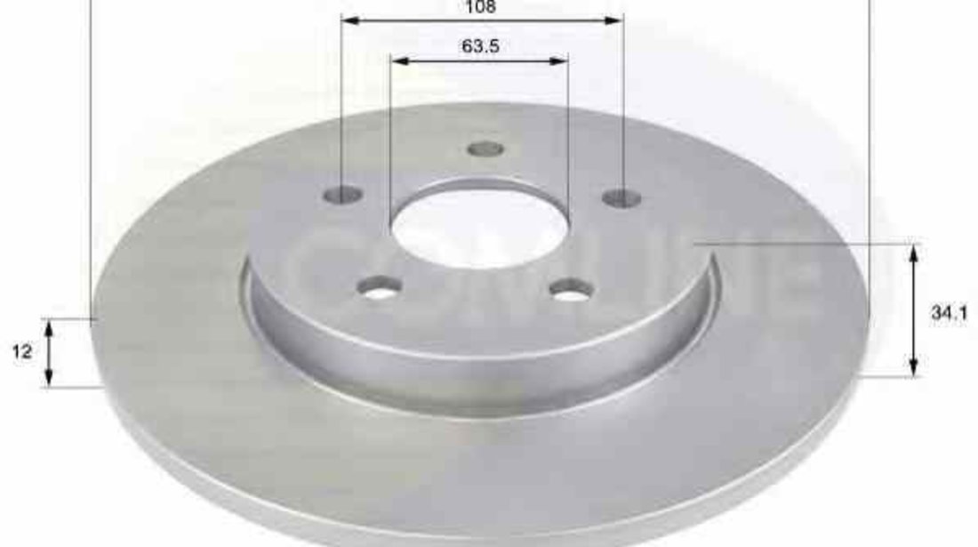 Disc frana FORD MONDEO III combi BWY COMLINE ADC1219