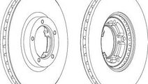 Disc frana FORD TRANSIT platou / sasiu (E) (1994 -...