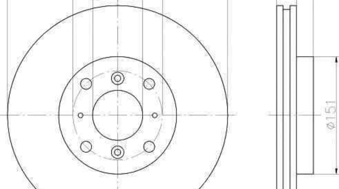 Disc frana HONDA ACCORD VI (CG, CK) TEXTAR 92110100