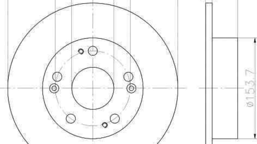 Disc frana HONDA ACCORD VII (CL) TEXTAR 92144600