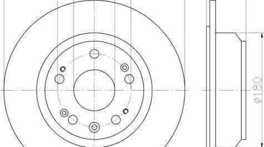 Disc frana HONDA ACCORD VII Tourer (CM) TEXTAR 92165800