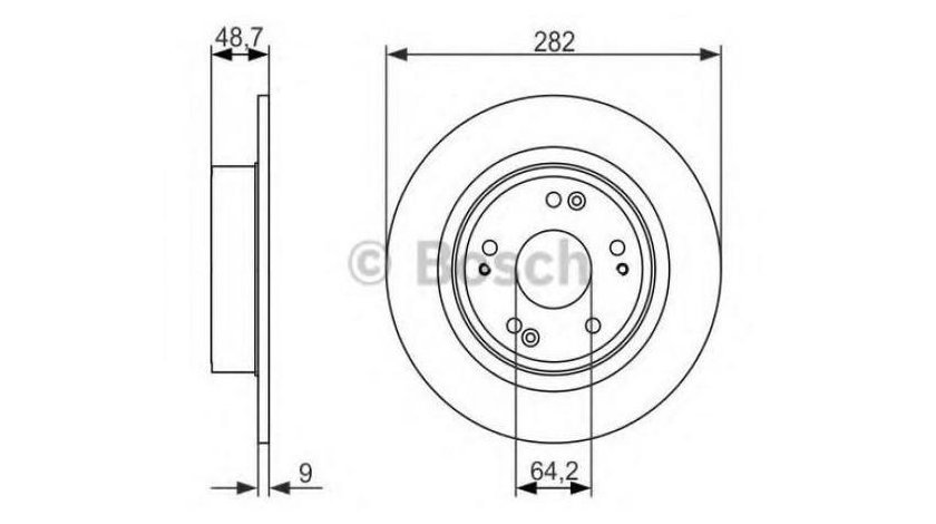 Disc frana Honda ACCORD VIII TOURER 2008-2016 #3 08B27110