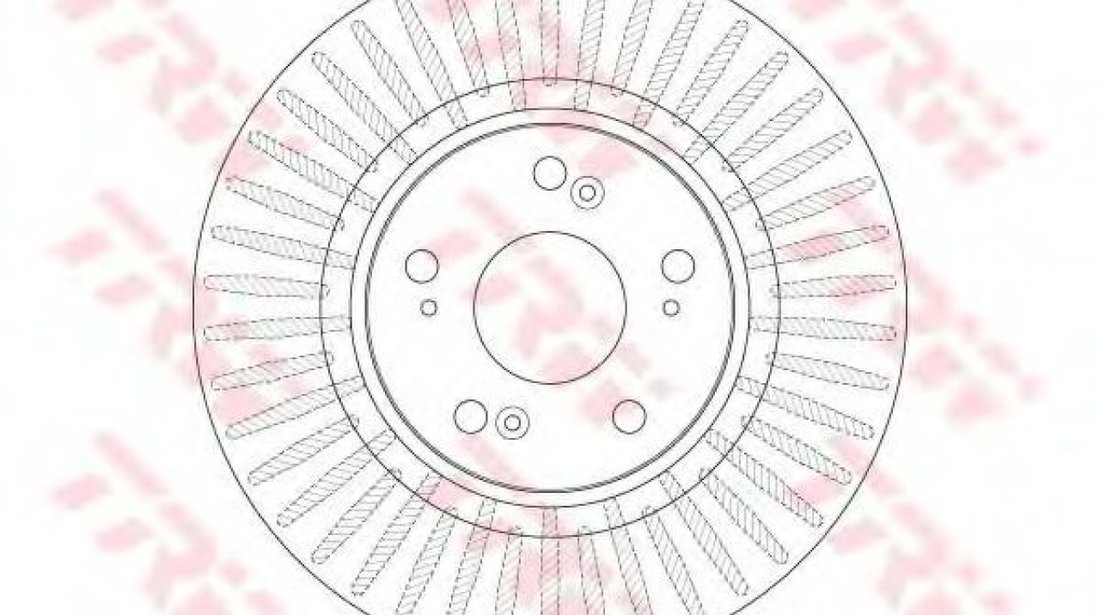 Disc frana HONDA ACCORD VIII TOURER (2008 - 2016) TRW DF6432S piesa NOUA