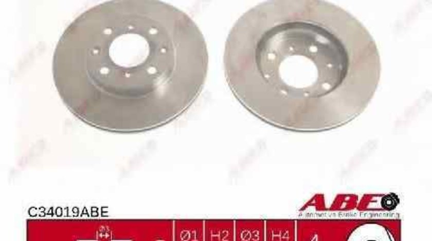 Disc frana HONDA CIVIC IV Hatchback EC ED EE ABE C34019ABE