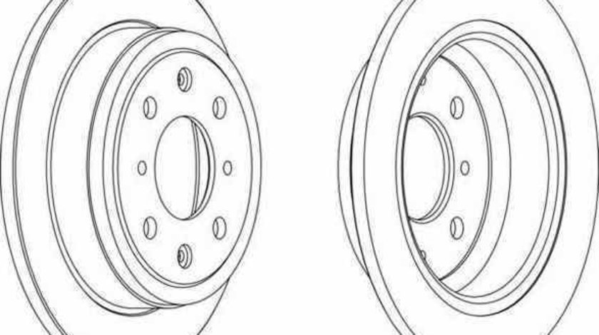 Disc frana HONDA CIVIC IV Hatchback EC ED EE FERODO DDF468