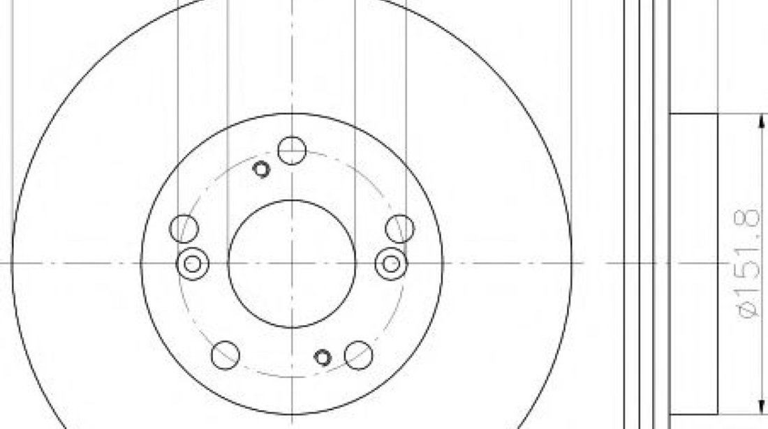 Disc frana HONDA CIVIC IX Limuzina (FB, FG) (2011 - 2016) TEXTAR 92144403 piesa NOUA