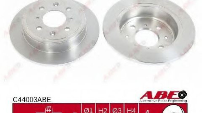 Disc frana HONDA CIVIC VI Hatchback (EJ, EK) (1995 - 2001) ABE C44003ABE piesa NOUA