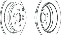 Disc frana HONDA CR-V II (RD) (2001 - 2006) FERODO...