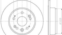 Disc frana HONDA CR-V II (RD_) TEXTAR 92165700