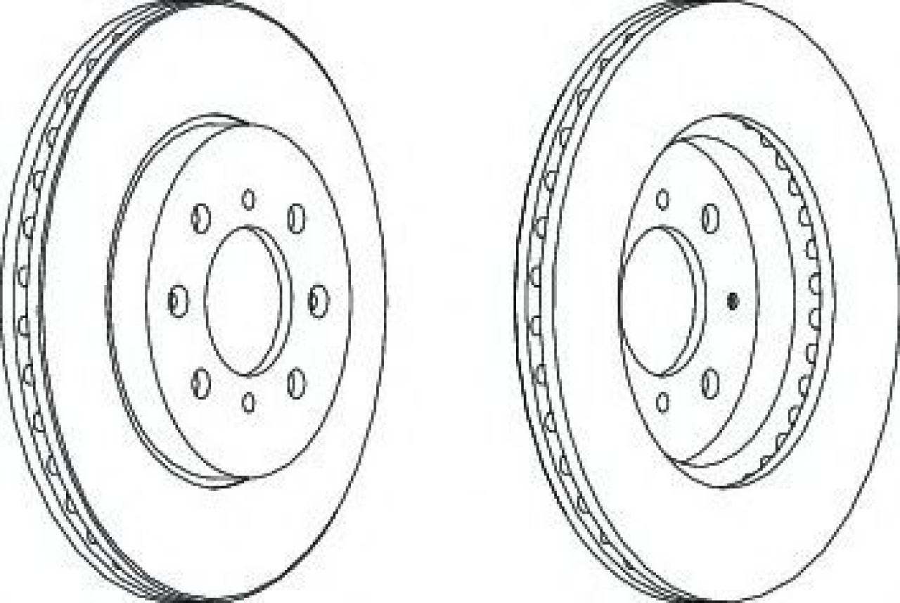 Disc frana HONDA JAZZ III (GE) (2007 - 2013) FERODO DDF1610C piesa NOUA