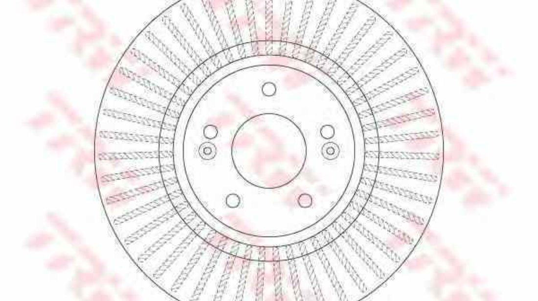 Disc frana HYUNDAI GRAND SANTA FÉ TRW DF7973