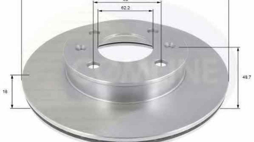 Disc frana HYUNDAI i10 PA COMLINE ADC1055V