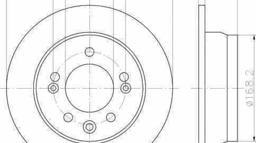 Disc frana HYUNDAI i30 FD TEXTAR 92161703