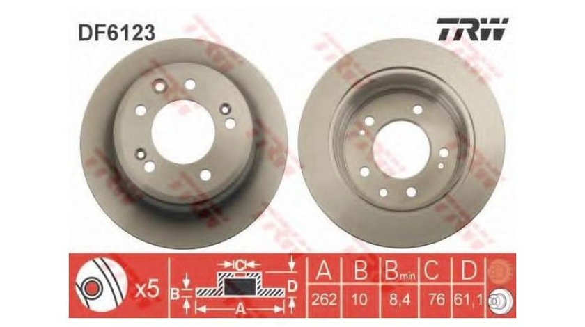 Disc frana Hyundai ix35 (LM, EL, ELH) 2009-2016 #3 08A86910