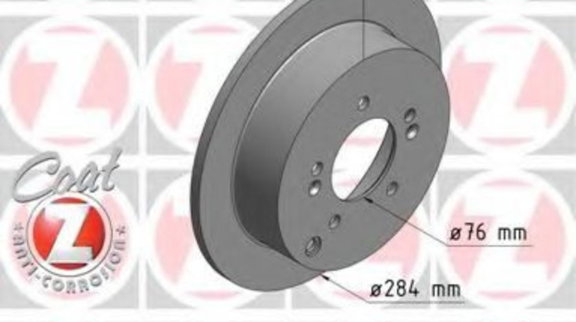 Disc frana HYUNDAI SANTA FE I (SM) (2000 - 2006) ZIMMERMANN 285.3512.20 piesa NOUA