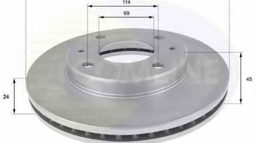 Disc frana HYUNDAI SONATA IV EF COMLINE ADC1035V