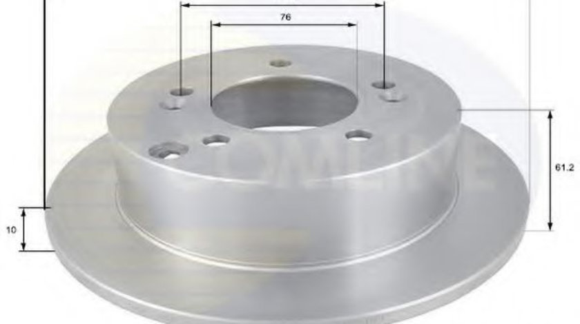 Disc frana HYUNDAI SONATA V (NF) (2005 - 2010) COMLINE ADC1066 piesa NOUA