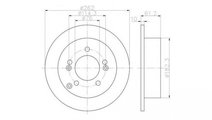 Disc frana Hyundai TUCSON (JM) 2004-2010 #2 08A114...