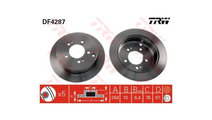 Disc frana Hyundai TUCSON (JM) 2004-2010 #3 08A446...